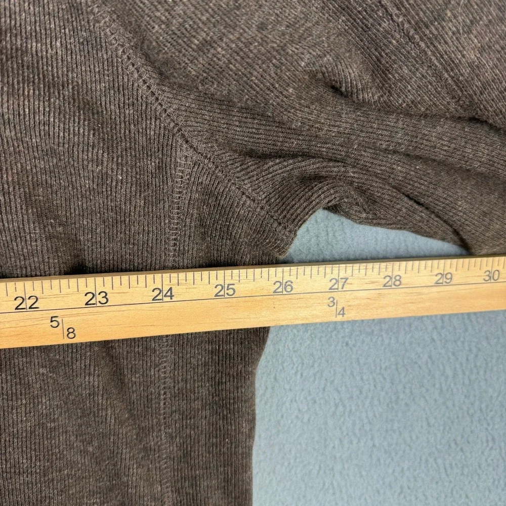 Banana Republic Brushed Rib LS Brown Heather Crew Neck Sweatshirt XXL 815247-00